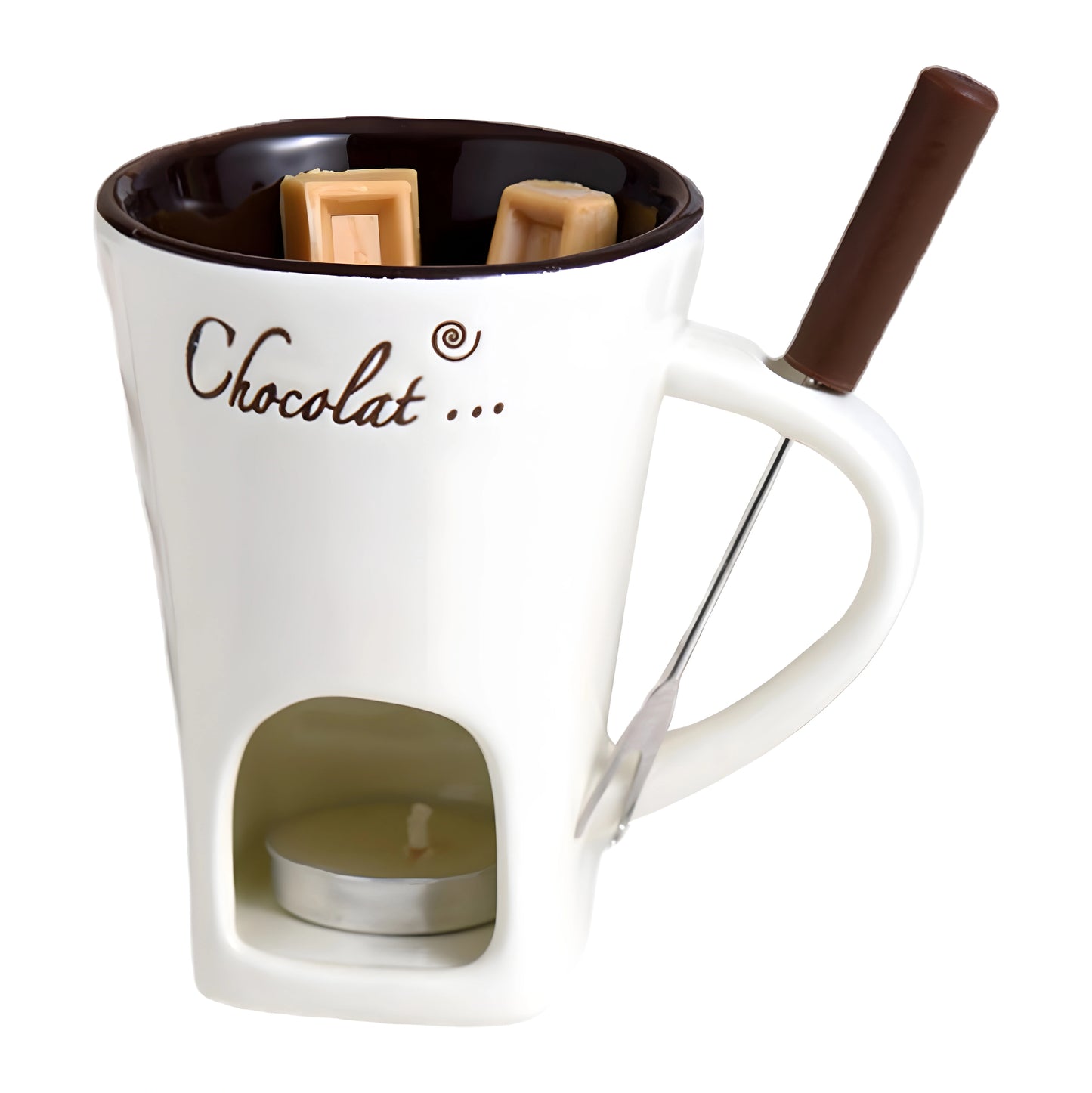 ChocoCup™  Tazza Per Fonduta Di Cioccolato Fatta A Mano